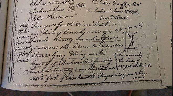 William Smith - 1801 Land Grant - Roundstone Fork